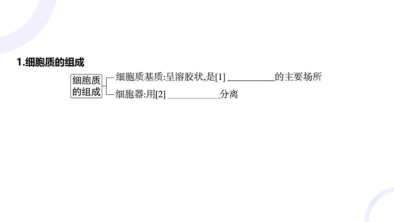 2025届高考生物基础练习第二章 第2节 细胞器和细胞的生物膜系统课件第4页