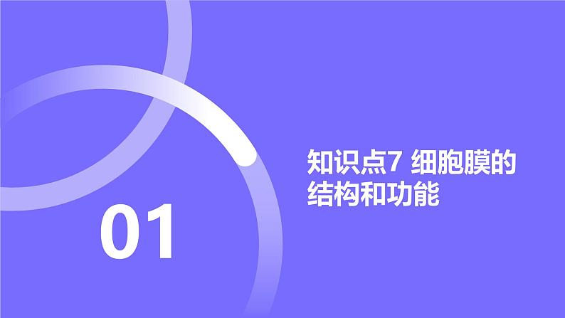 2025届高考生物基础练习第二章 第1节 细胞膜和细胞核课件第2页