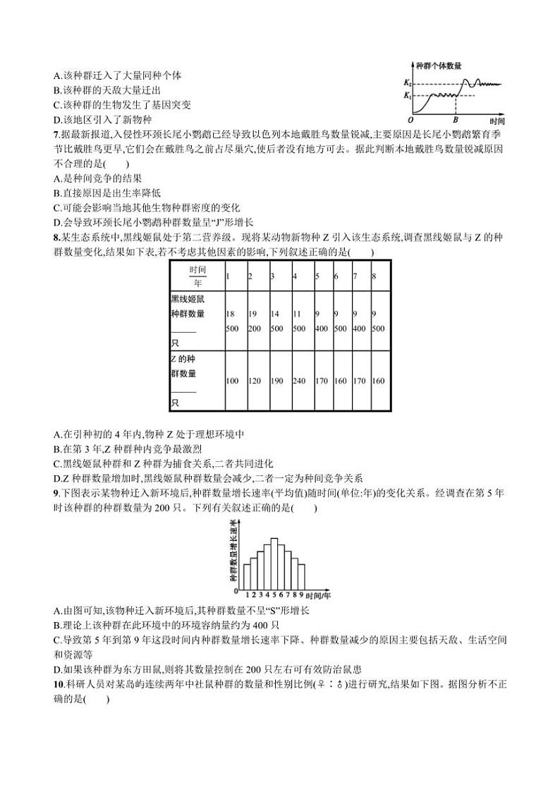 2024～2025学年甘肃省兰州市城关区甘肃省兰州第一中学高二(上)12月月考生物试卷(含答案)第2页