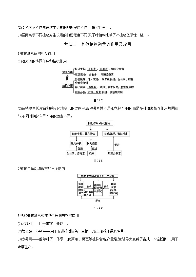 专题10 植物生命活动调节-2025年高考生物 热点 重点 难点 专练（天津专用）（解析版）第3页