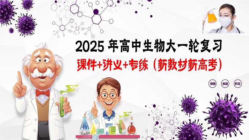 第03讲 糖类和脂质（精美课件）-【高考一轮】2025年高考生物一轮复习课件（新教材新高考）第1页