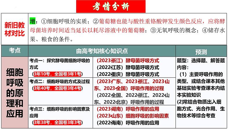 第09讲 细胞呼吸（精美课件）-【高考一轮】2025年高考生物一轮复习课件（新教材新高考）第4页