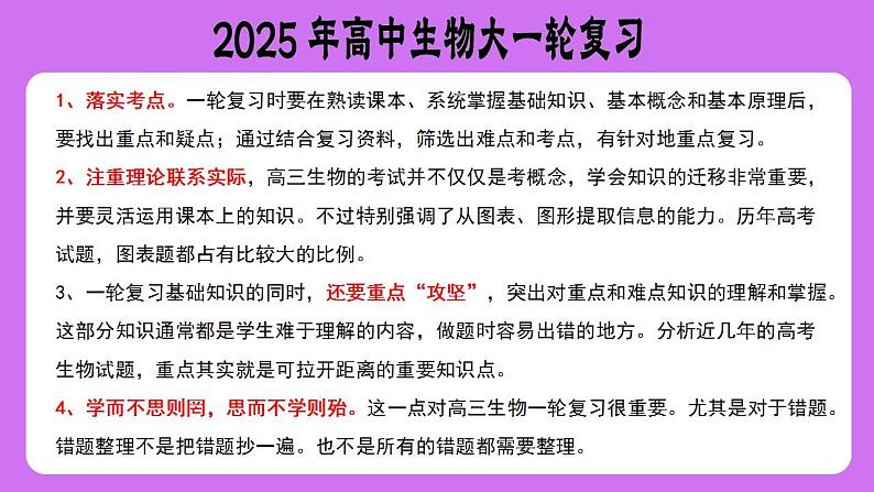 第11讲 细胞代谢综合分析（精美课件）-【高考一轮】2025年高考生物一轮复习课件（新教材新高考）第2页