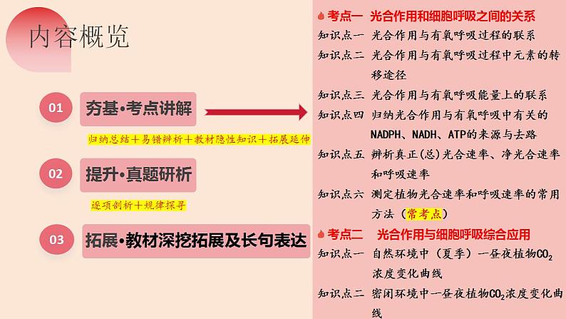 第11讲 细胞代谢综合分析（精美课件）-【高考一轮】2025年高考生物一轮复习课件（新教材新高考）第7页