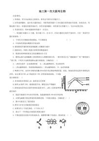 生物丨河北省邯郸市部分学校2025届高三上学期12月第一次大联考模拟预测试卷生物试卷及答案