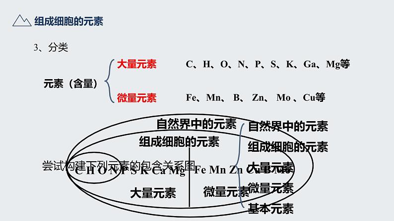 人教版 (2019) 必修1《分子与细胞》2.1细胞中的元素和化合物精品ppt课件第6页