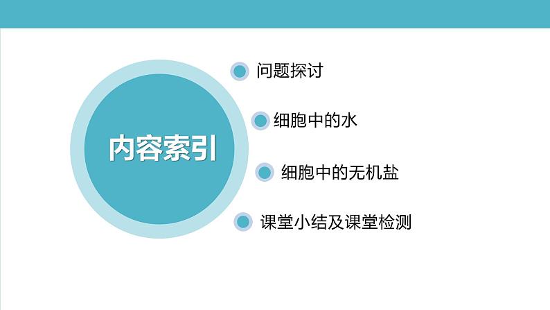 人教版 (2020) 必修1《分子与细胞》2.2细胞中的无机物精品ppt课件第2页