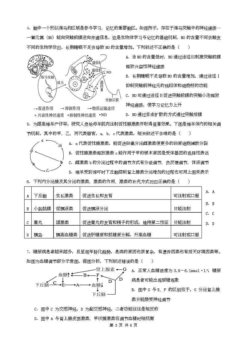 生物试卷第2页