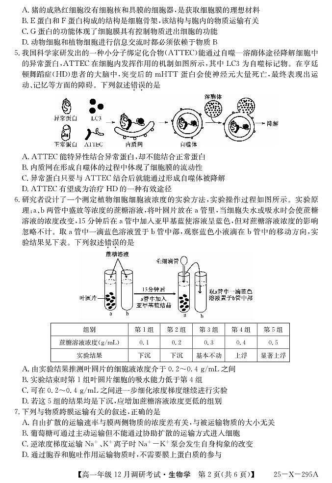 27σ▒èΘ½ÿΣ╕Çσ╣┤τ║ºTOPΣ║îσìüσÉìµí12µ£êΦ░âτöΦÇâΦ»òτöƒτë⌐Φ»òσì╖第2页