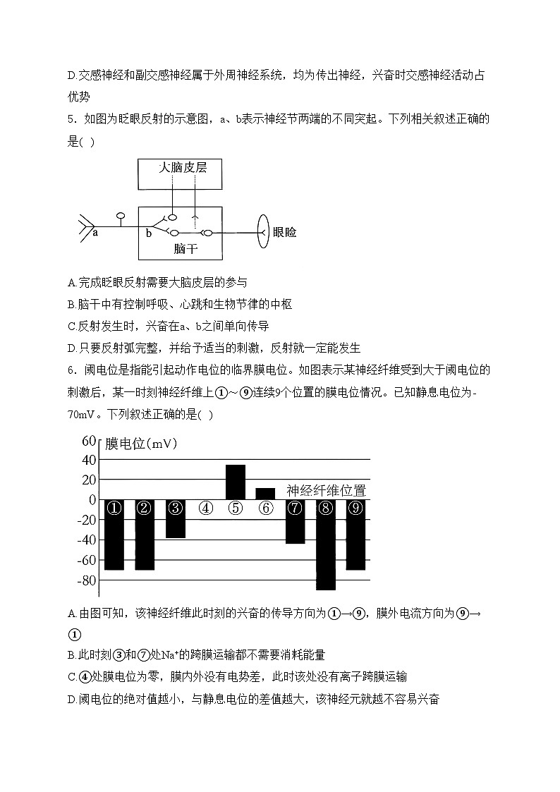 辽宁省名校联盟2024-2025学年高二上学期12月联合考试生物试卷(含答案)第2页