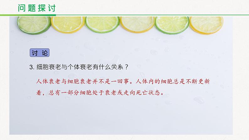 高中生物人教版必修1《细胞的衰老和死亡》课件第4页