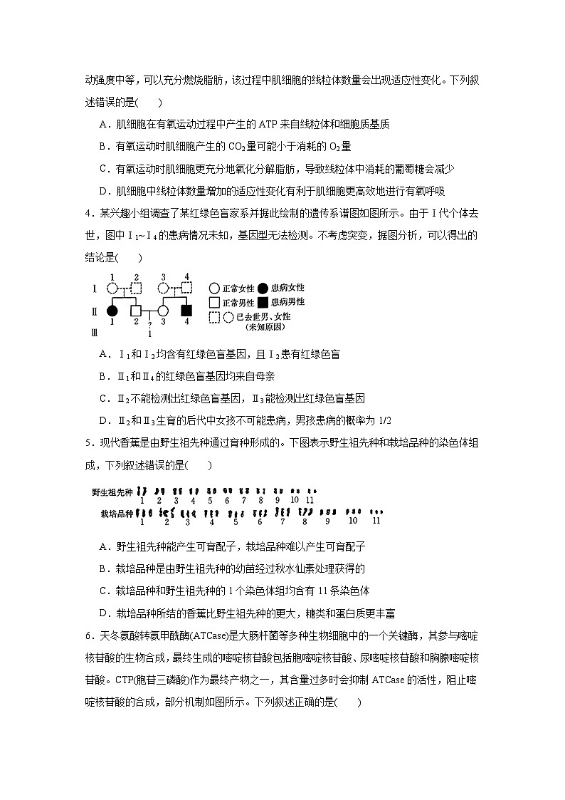 2025届河南省部分学校高三一模联考生物试题第2页