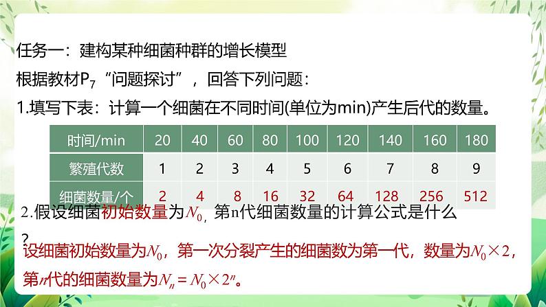 人教版高中生物选择性必修二1.2.1《建构种群增长模型的方法及种群数量的变化》（教学课件）第7页