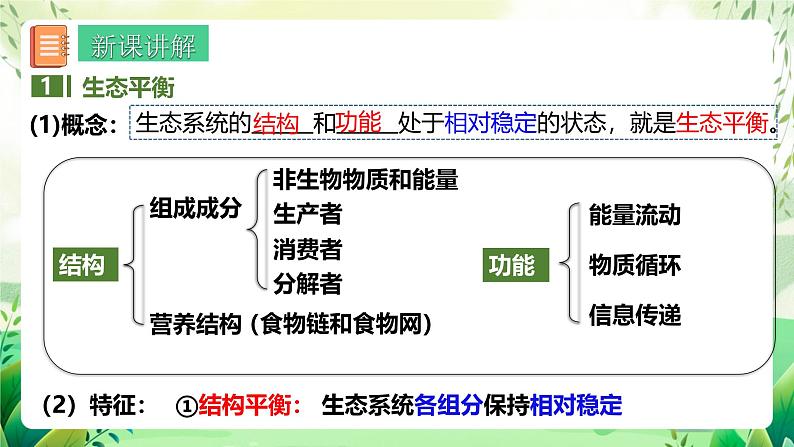 人教版高中生物选择性必修二3.5《生态系统的稳定性》（教学课件）第4页