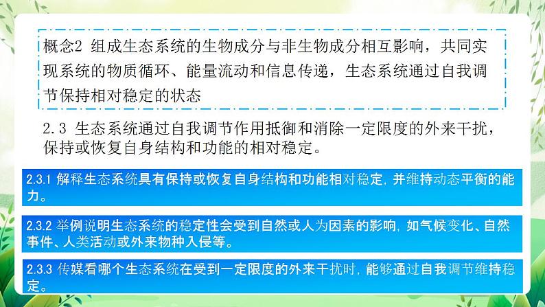 人教版高中生物选择性必修二第3章《生态系统及其稳定性》（单元解读课件）第5页