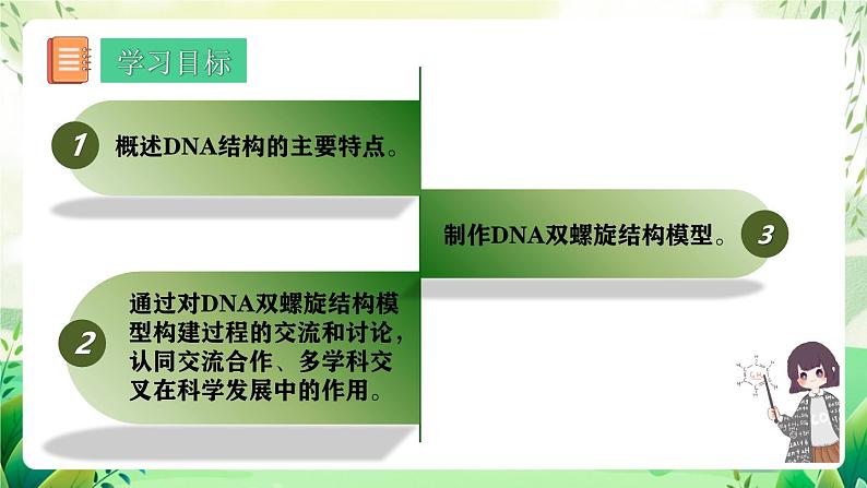 人教版高中生物必修二3.2《 DNA的结构》（教学课件）第2页