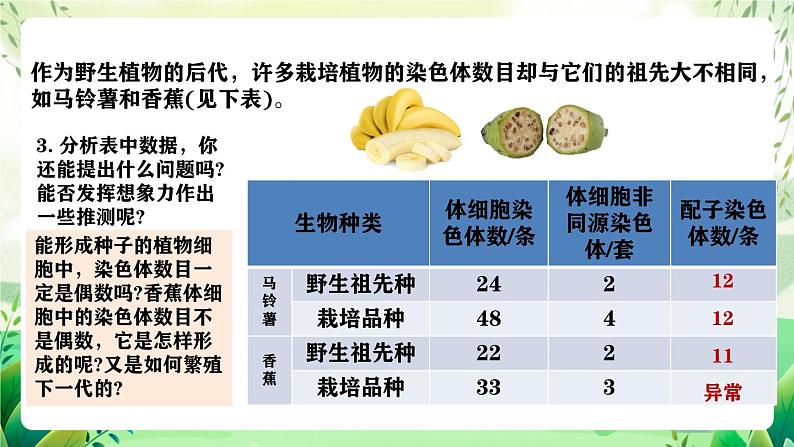 人教版高中生物必修二5.2《染色体变异》（第1课时）（教学课件）第5页