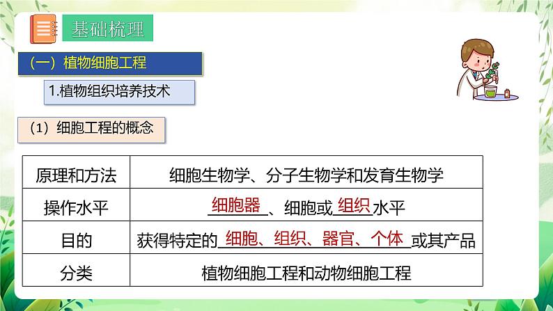 人教版高中生物选择性必修三第2章《细胞工程》（单元复习课件）第8页