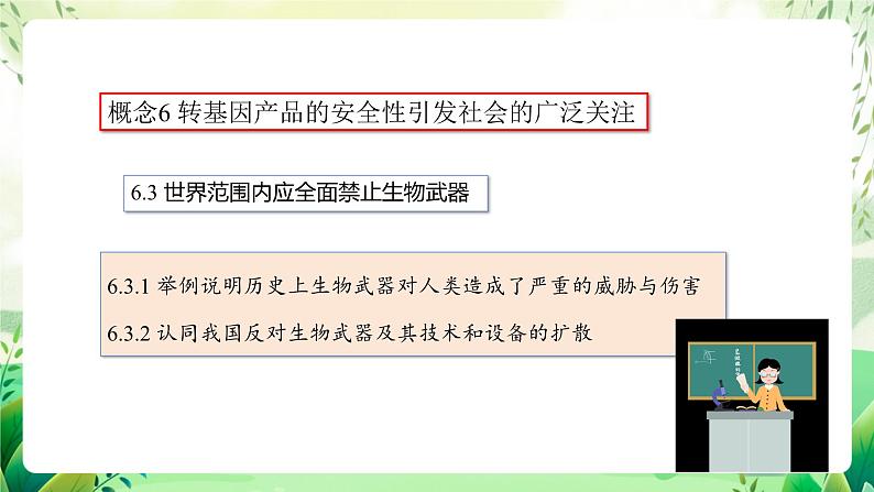 人教版高中生物选择性必修三第4章《生物技术的安全性与伦理的问题》（单元解读课件）第4页