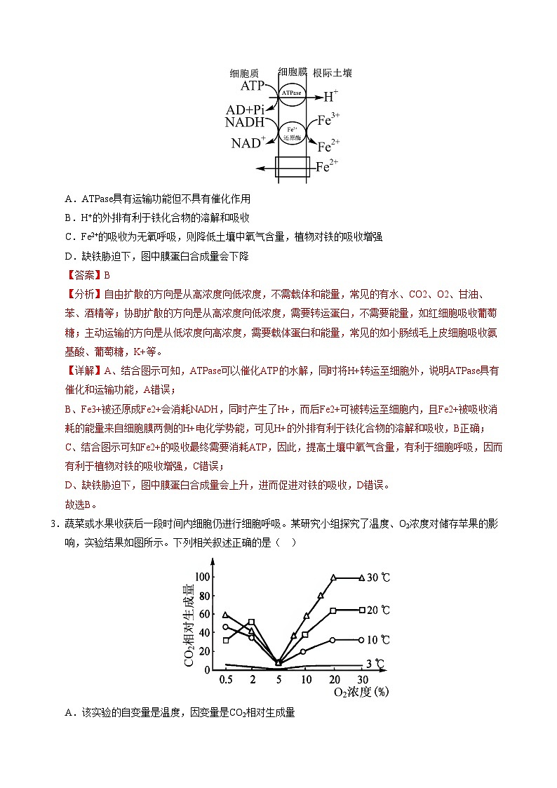 八省2025届高三“八省联考”考前猜想卷生物（16+5）全解全析第2页