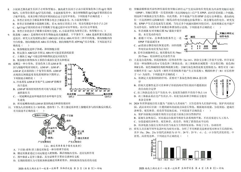 生物试卷第2页
