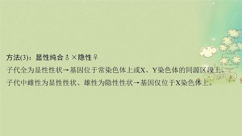 2025届高考生物二轮专题复习与测试板块四遗传学与进化论命题最前沿九基因定位课件第4页