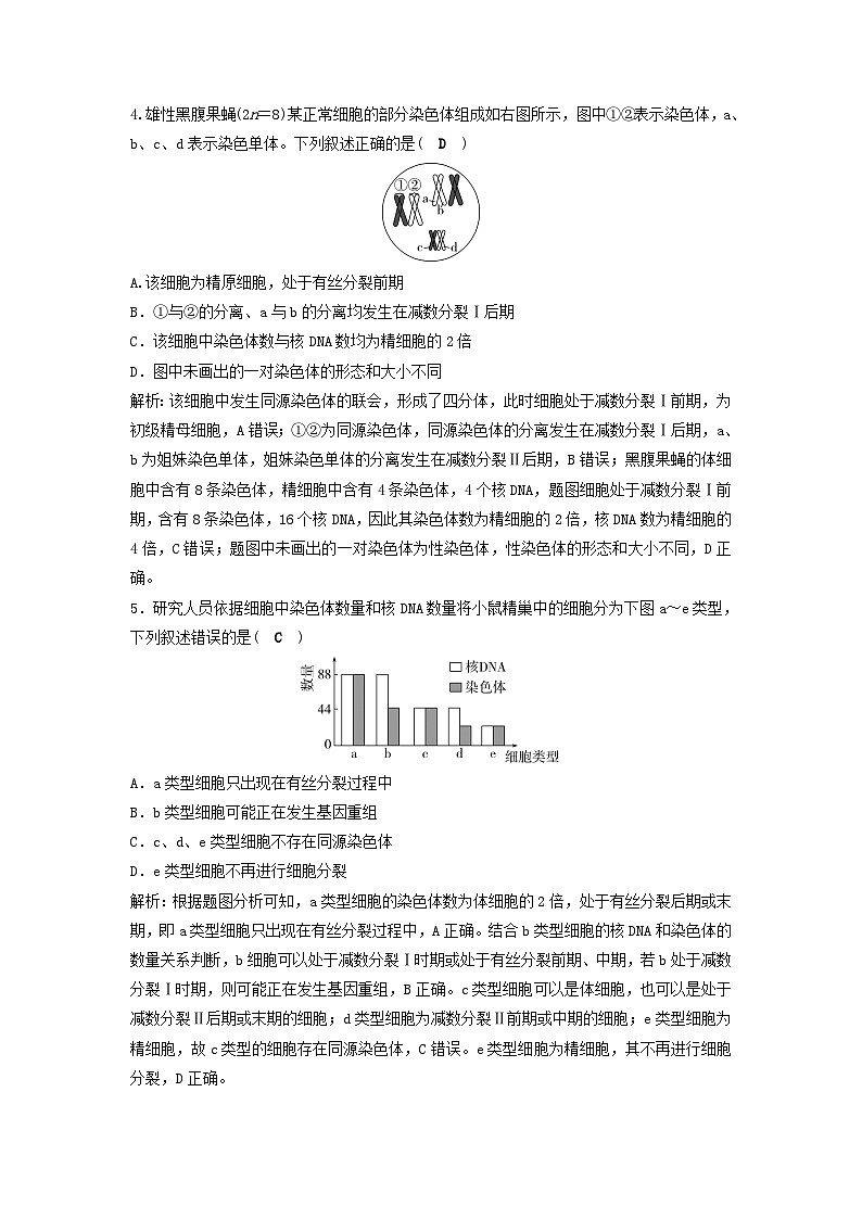 2025届高考生物二轮专题复习与测试专题强化练三细胞增殖分化衰老和死亡第2页