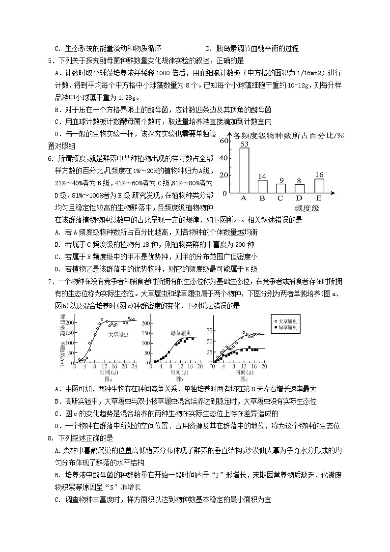 山东省邹城市第二中学2024-2025学年高二上学期12月月考生物试题（Word版附答案）第2页