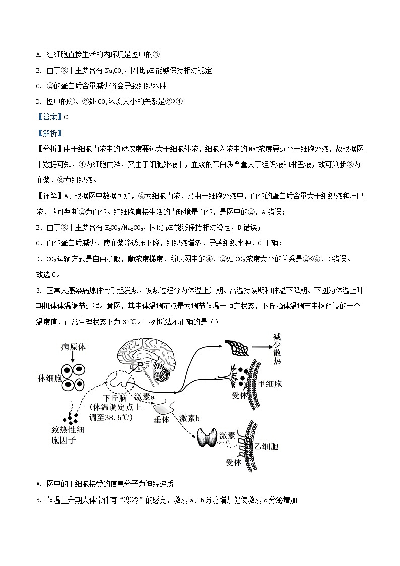 重庆市2023_2024学年高二生物上学期第二次联考12月试题含解析第2页
