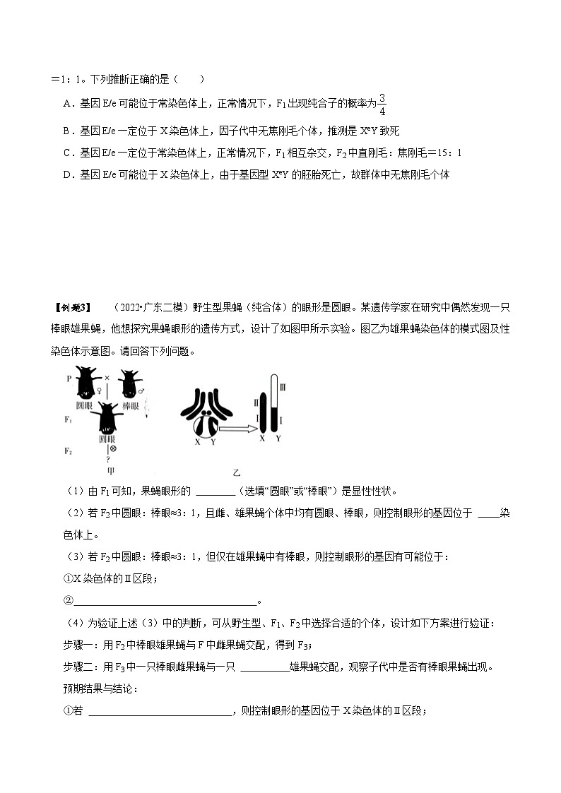 题型14 妙用假说-演绎法，化解基因定位难题（题型归纳）（原卷版）第2页