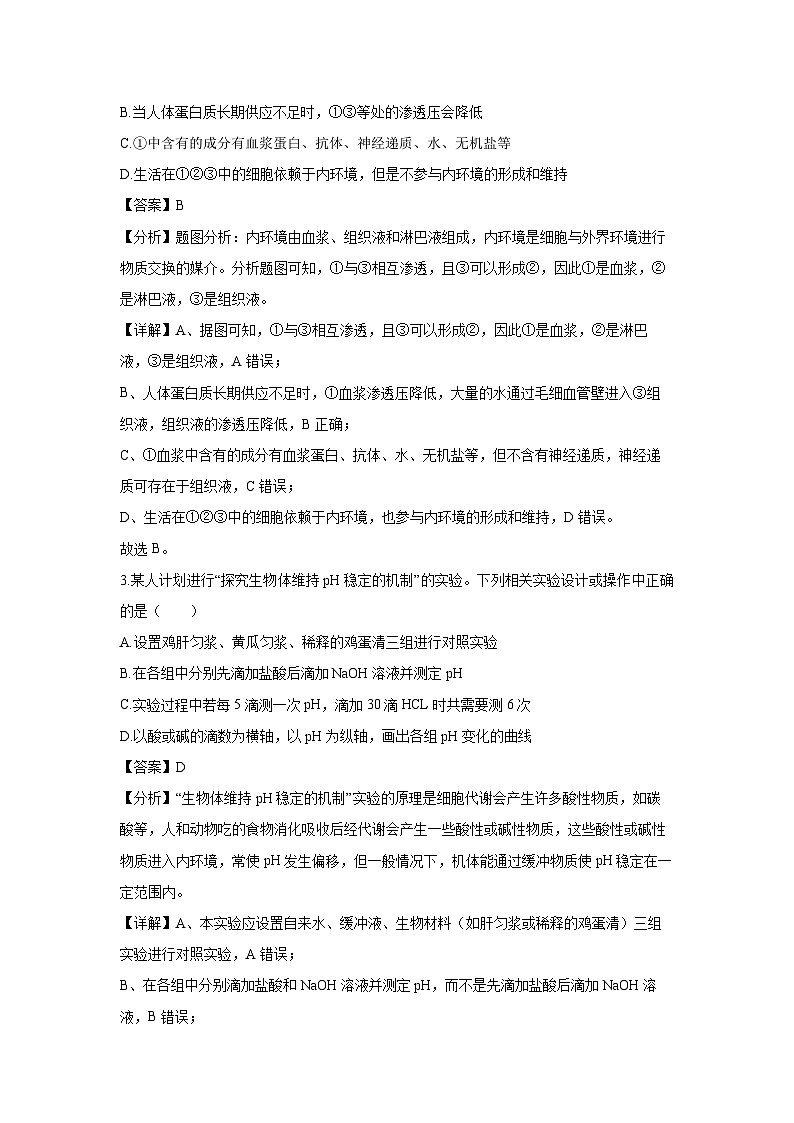 2024-2025学年福建省漳州市乙级校联盟高二上学期期中考试生物试卷（解析版）第2页