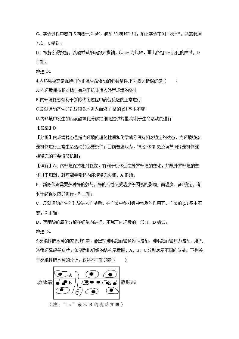 2024-2025学年福建省漳州市乙级校联盟高二上学期期中考试生物试卷（解析版）第3页