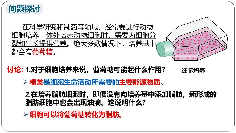 第二章第三节细胞中的糖类和脂质课件第一课时第4页