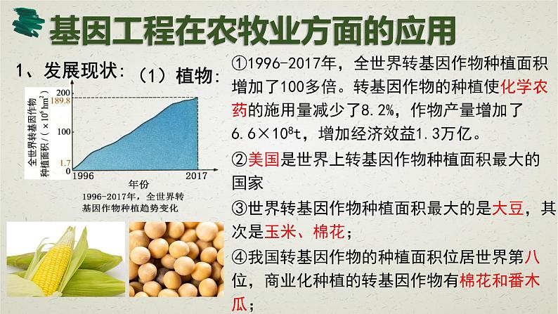 3.3第三章第三节  基因工程的应用 课件第4页