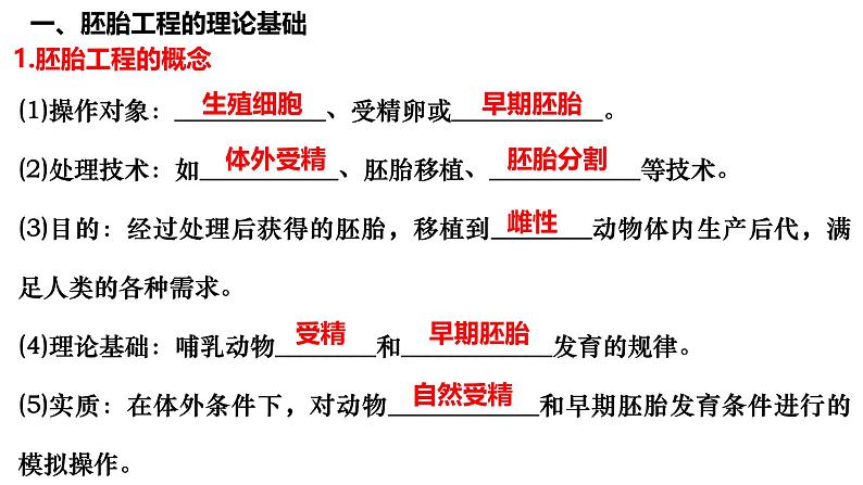 第53讲 胚胎工程-备战2025年高考生物一轮复习精品课件（新高考通用）第4页