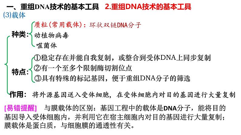 第54讲 基因工程-备战2025年高考生物一轮复习精品课件（新高考通用）第7页