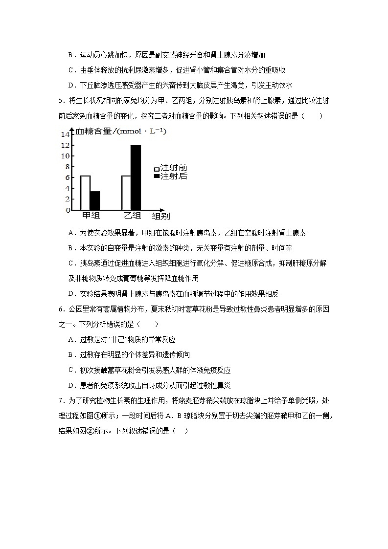 陕西省韩城市2024-2025学年高二上学期期末生物试题第2页