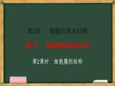 人教版高中生物必修一 3.1细胞膜的结构和功能 第2课时 细胞膜的结构 课件
