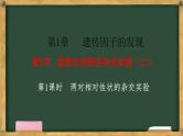 人教版高中生物必修二 1.2孟德尔的豌豆杂交实验（二） 第1课时 两对相对性状的杂交实验 课件