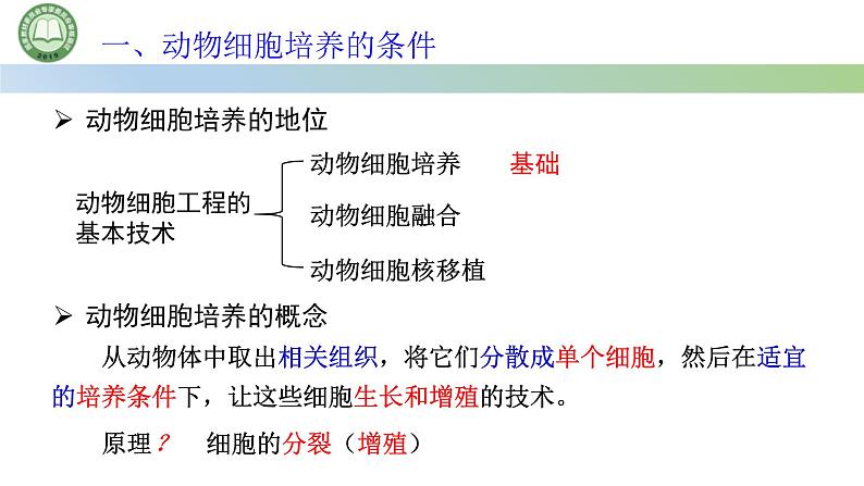 高中生物人教版选择性必修3 2.2动物细胞工程  第1课时 动物细胞培养 课件第4页