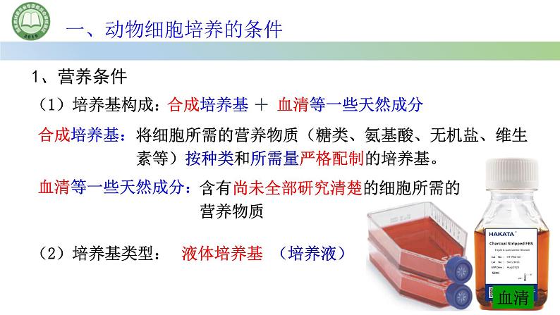 高中生物人教版选择性必修3 2.2动物细胞工程  第1课时 动物细胞培养 课件第6页