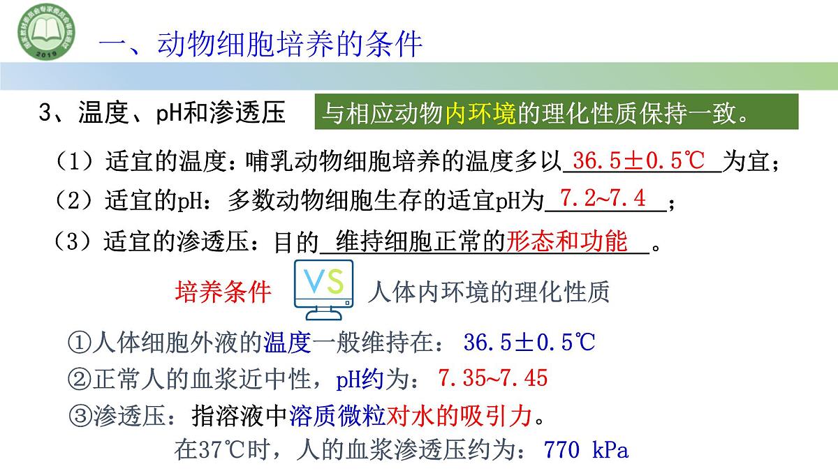 高中生物人教版选择性必修3 2.2动物细胞工程  第1课时 动物细胞培养 课件第8页