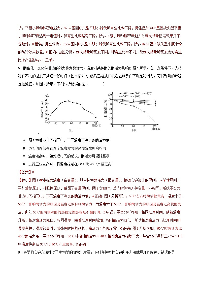 专题九  实验与探究-2025年高考生物二轮复习讲练（新高考通用）（解析版）第3页