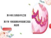 第37讲 传统发酵技术和发酵工程及其应用（课件）-2025年高考生物一轮复习课件+讲义+专练（新教材新高考）