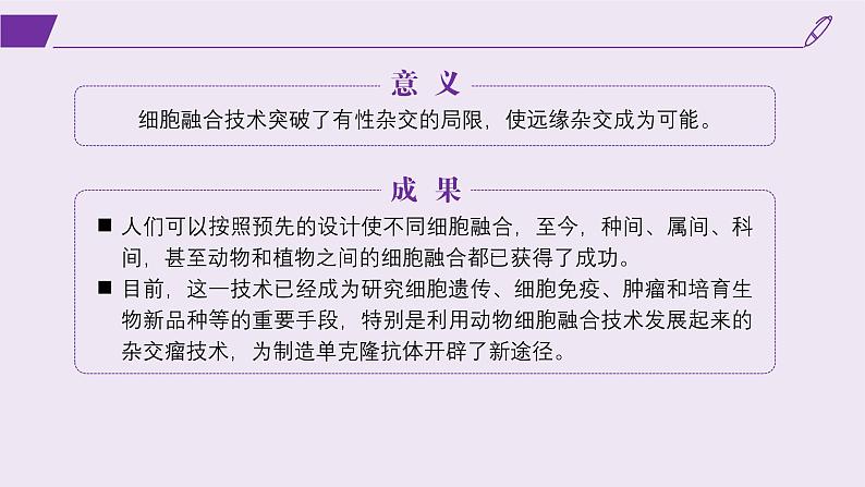 2024-2025学年高中生物同步备课课件（人教版2019）选择性必修三2-2-2动物细胞融合技术与单克隆抗体第6页