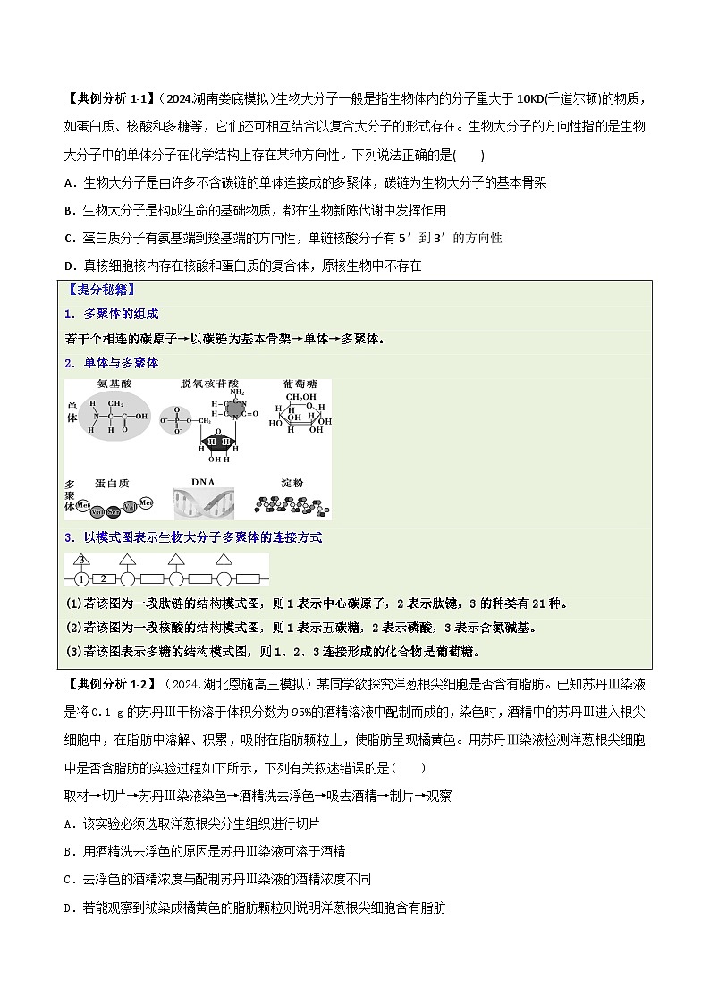 专题02   信息提取型选择题（原卷版）第2页