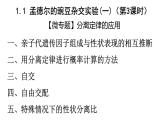 1.1 孟德尔的豌豆杂交实验（一）（第3课时）-2024-2025学年高一生物下学期精品课件（2019人教版必修2）