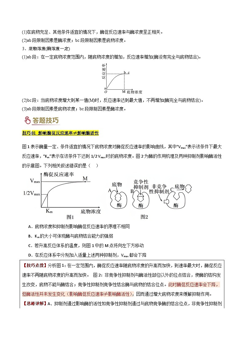 2025年高考生物答题技巧与模板构建 专题02 细胞代谢（3大模板）（原卷版）第3页