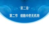 人教版2025高中生物必修一2.2细胞中的无机物 课件