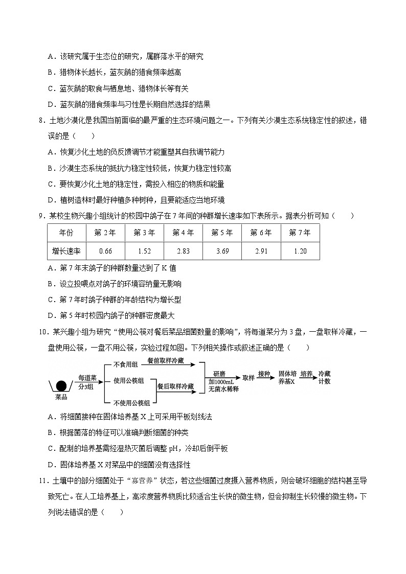 湖南省岳阳市岳阳县第一中学2024-2025学年高二下学期开学生物学试题（含答案）第3页